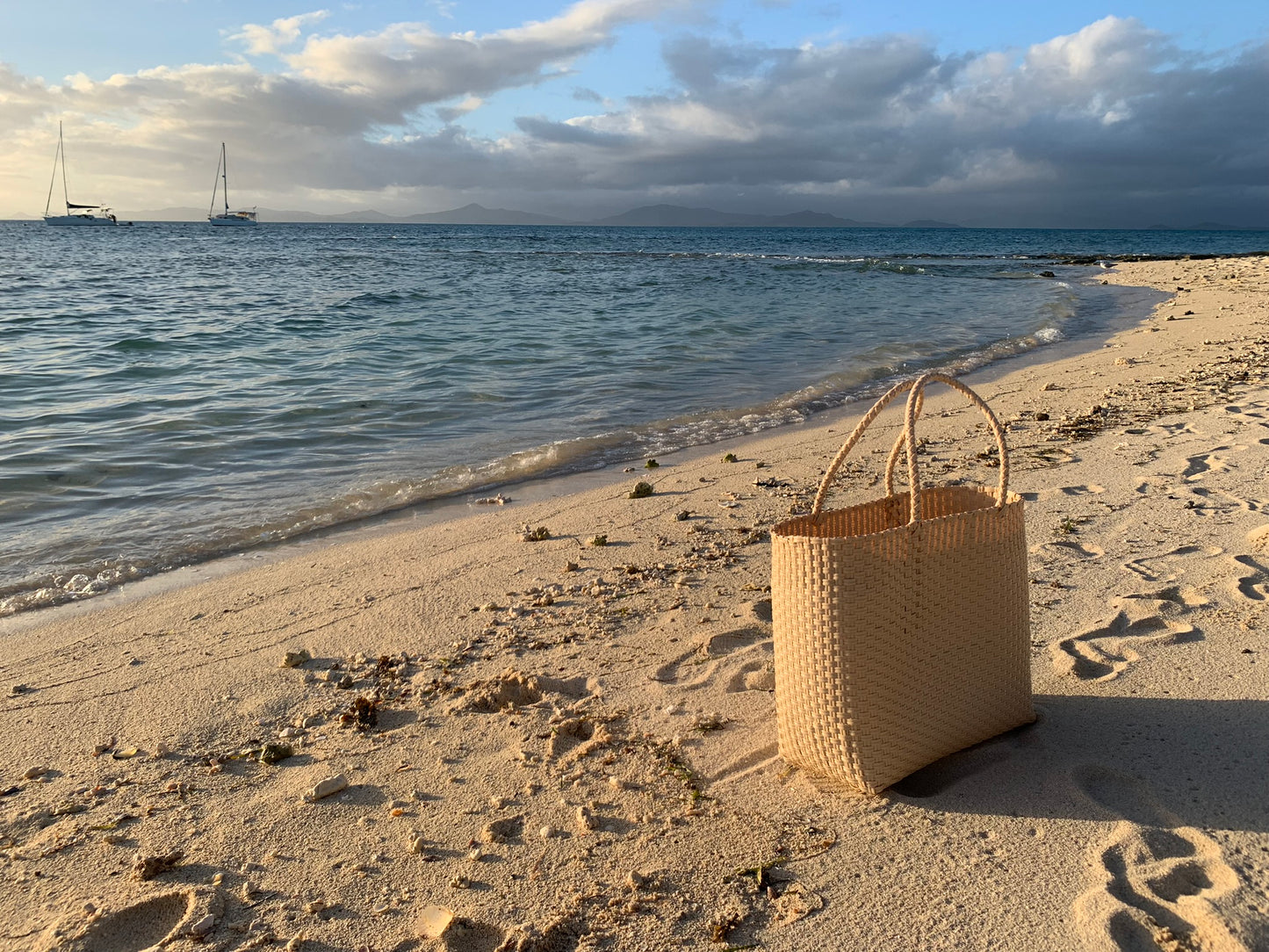 panier éco tote • beige